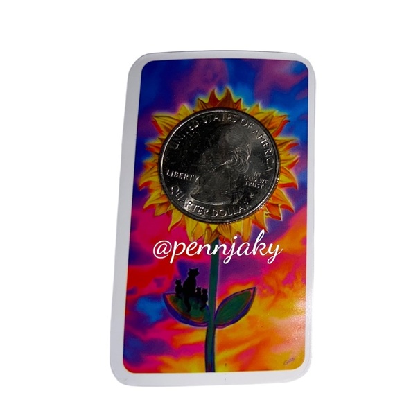 SUNFLOWER lovers sticker for water bottles laptops cards crafts laptop etc - Picture 2 of 2